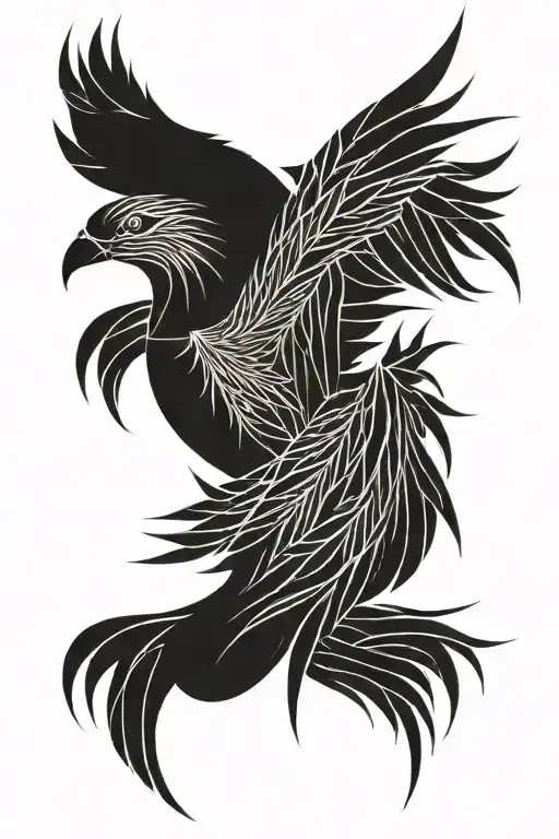Phoenix Wings Spread