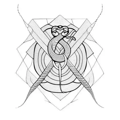 Golden Snitch With Snake