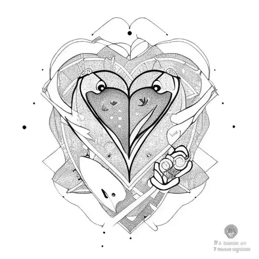 Pisces With A Broken Heart Under Repair