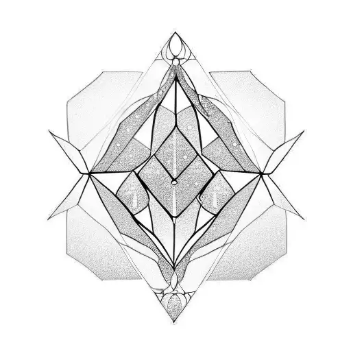 Hourglass With Diamonds Inside