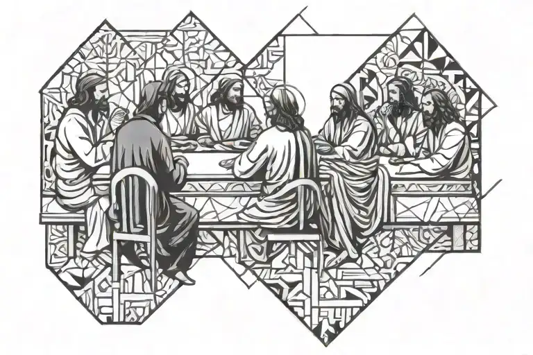 Jesus And The Last Supper