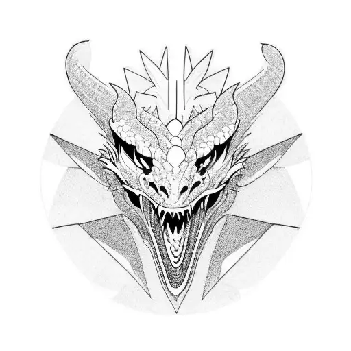 Dragon In Single-line