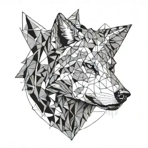 Wolf With The Letter G