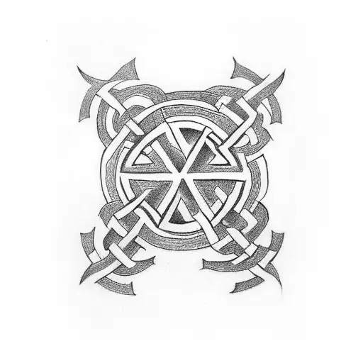 Supremacist Malevich Welsh Celtic Runes