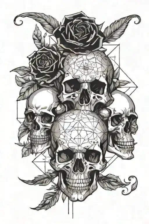 Without Skulls But With The Word Memento Mori