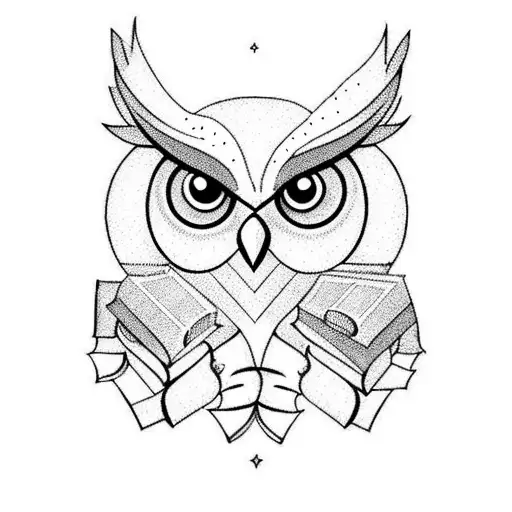 Owl Over Books