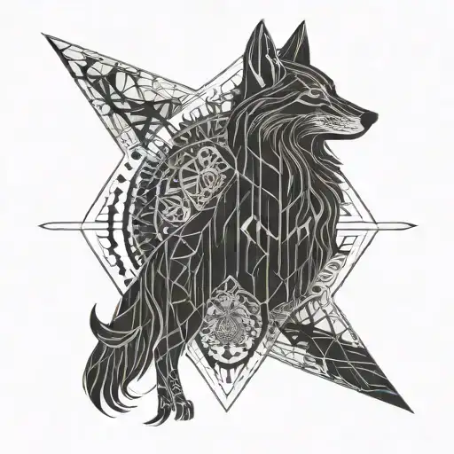 Skoll Y Hati Chasing The Sun And Moon