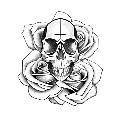 Skull And Roses