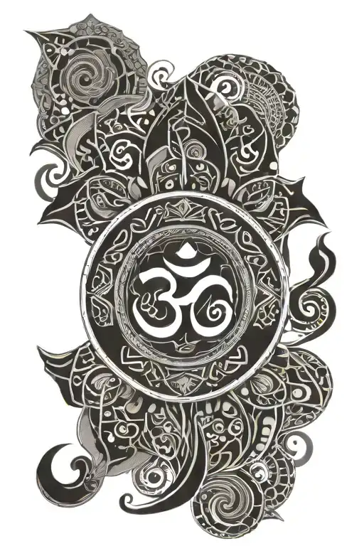 Om Harmony Life Freedom Health Symbol Incorporated