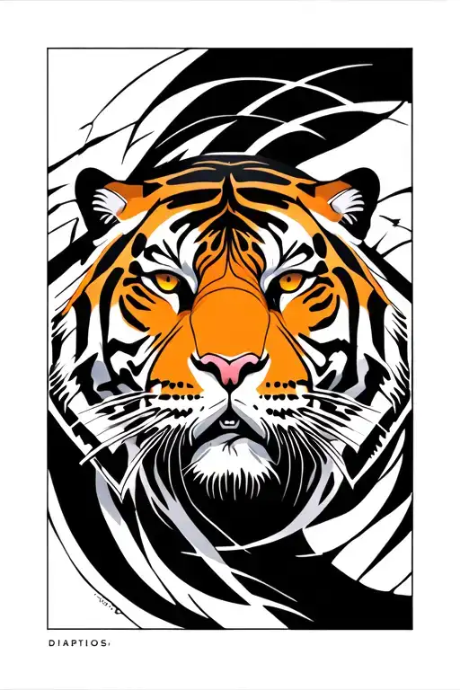 Pectoral Tiger Inspired