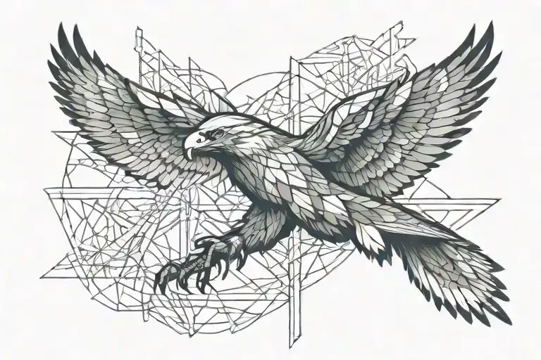 Fevzi Was Here Eagle Flying