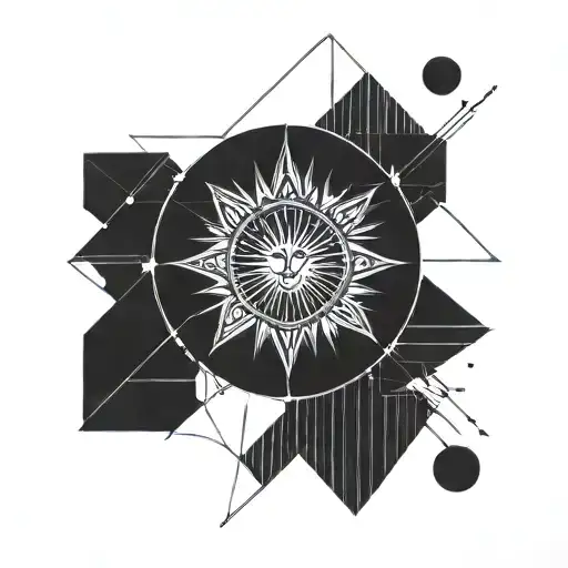 Bright Sun With Tear