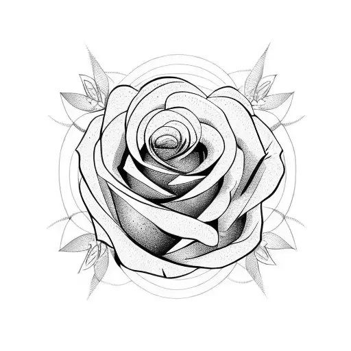 Roses With Diamond Shape