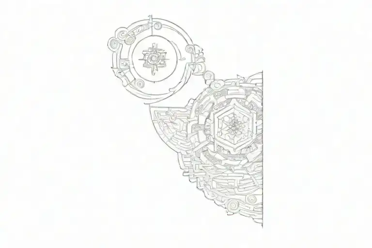 Buddhist Mantra Written