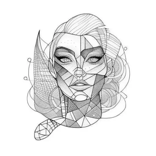 Portrait Woman Upper Arm