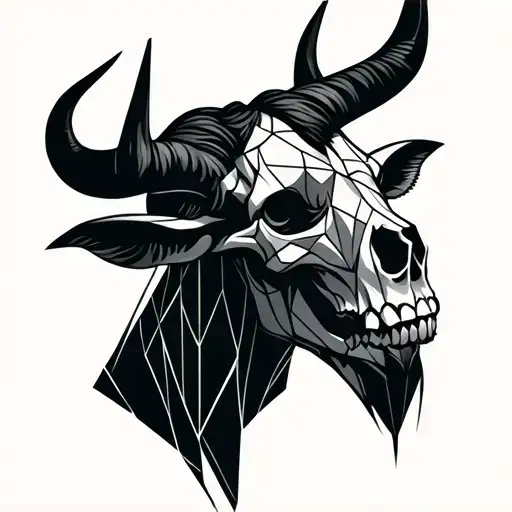 Taurus Skull Face