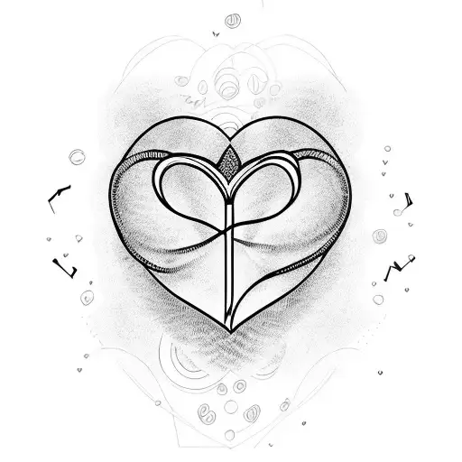 Love Heart Music Notes