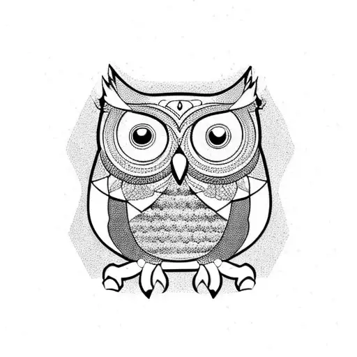 Owl Long Body With Paws