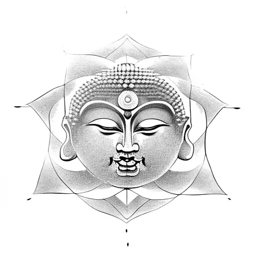 Buddha With Active Third Eye