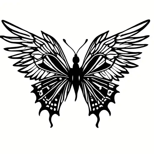 Butterly Angel Wings