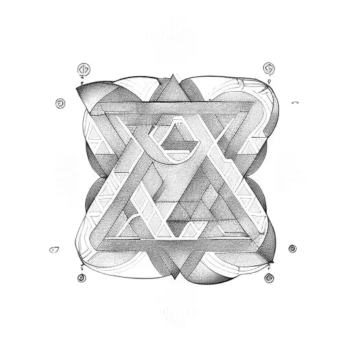 Circle With Triangle Written Uftm