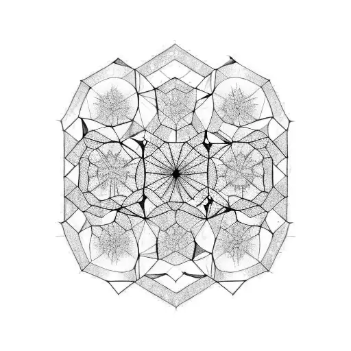Hexagon Gradiant Tree