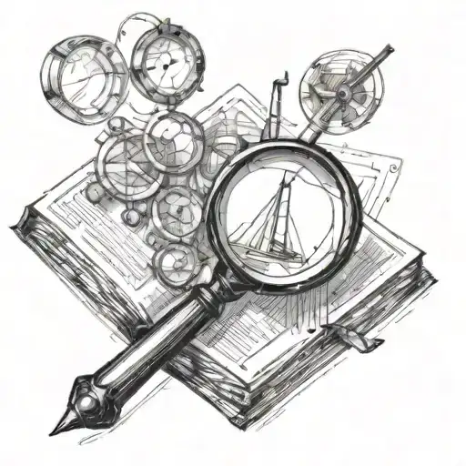 Curiosity Magnifying Glass Book