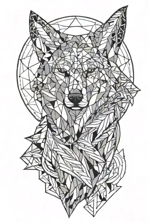 Wolf Howling At The Moon