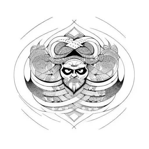 Viking Nordic Lines Mixed With A Metatron