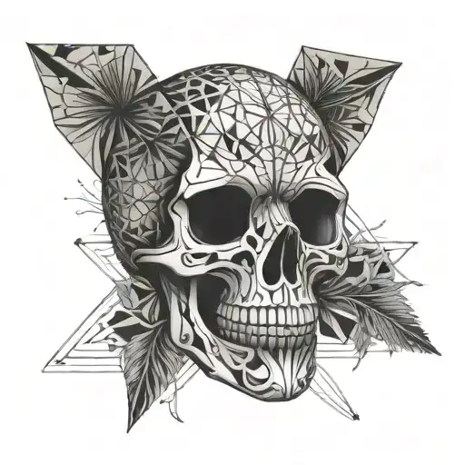 Dotwork Skull