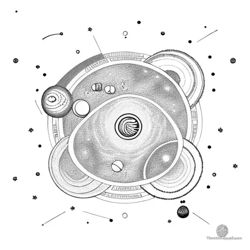 Solar System With Black Hole