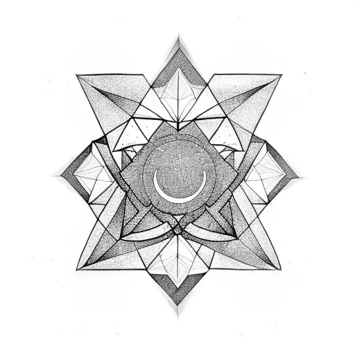 The Combination Of The Moon And The Star Tells About Love