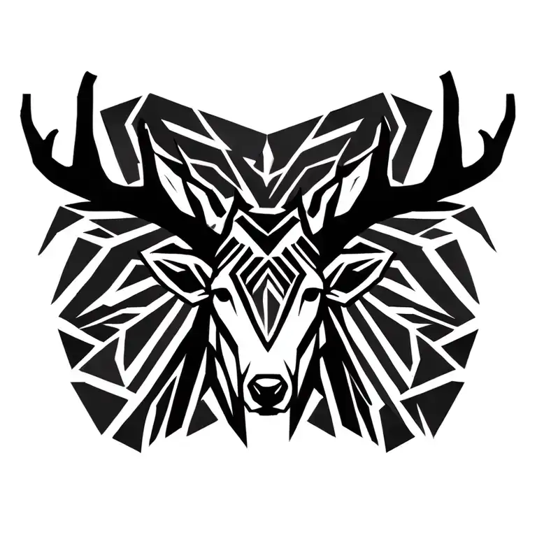 Geometric Stag