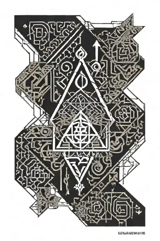 Arabic Words Flowing