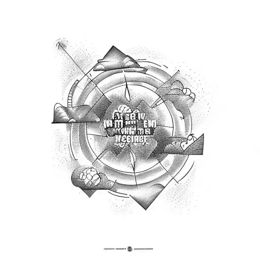 A Storm Cloud With Words Swirling Inside