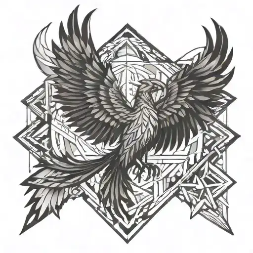 Phoenix Rising From The Ashes