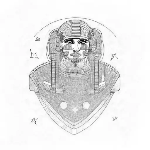 Astronaut Ancient Egyptian