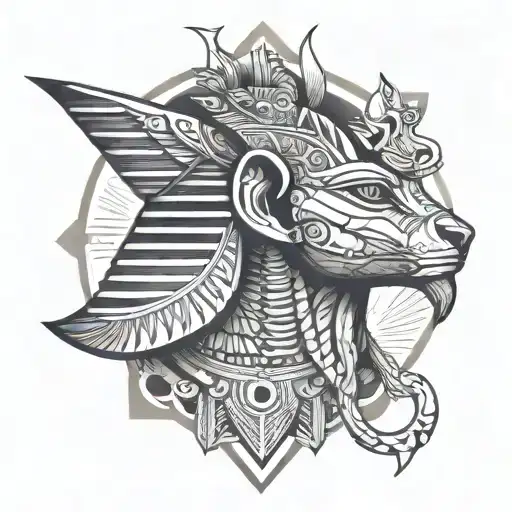 Egyptian Animal God Simple