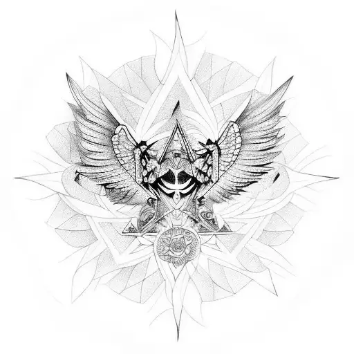 Fallen Angel Mandala