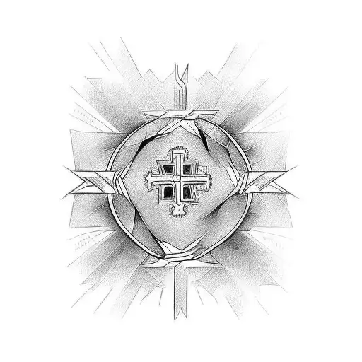 Christian Cross Polenysian