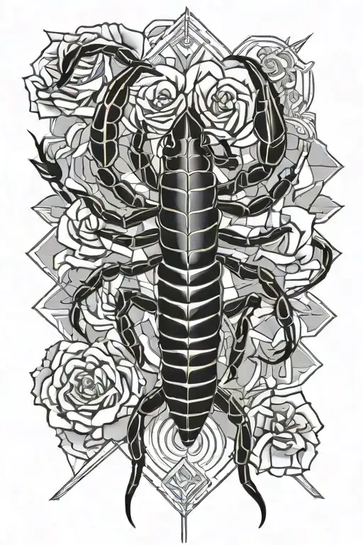 Scorpion And Rose