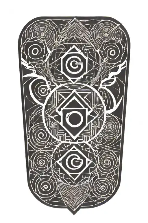 Akatsuki Forearm Tattoo From Naruto