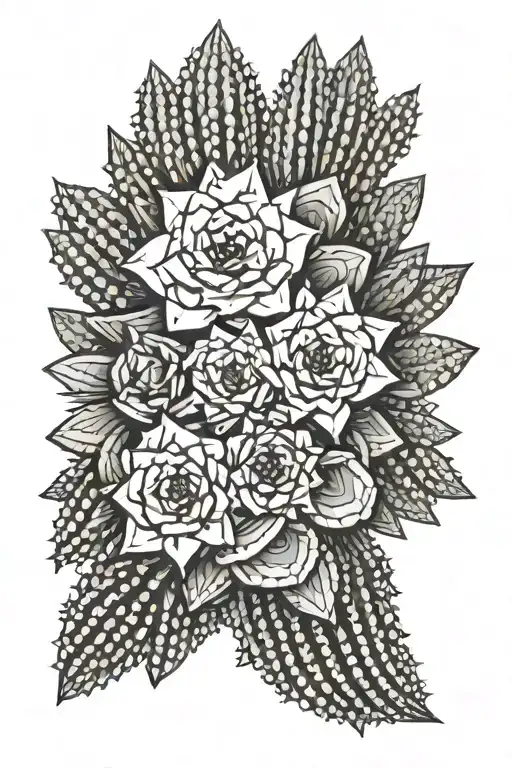 Cactus Saguaro Cactus Blossom