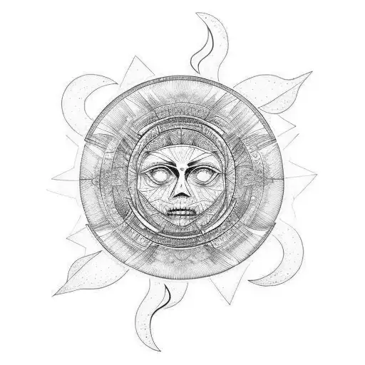 Sun Turns To Ashes And Bows To The Moon