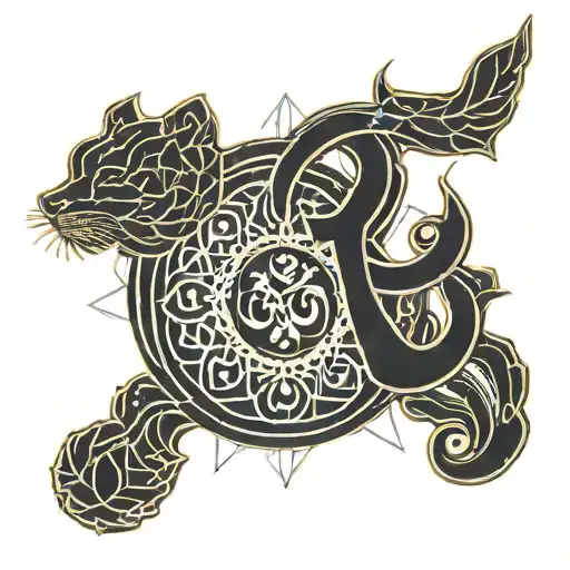 Hari Om Tat Sat In Sanskrit Script