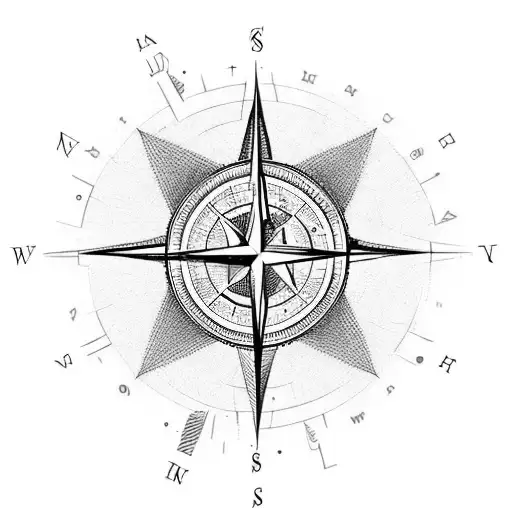 World With Compass
