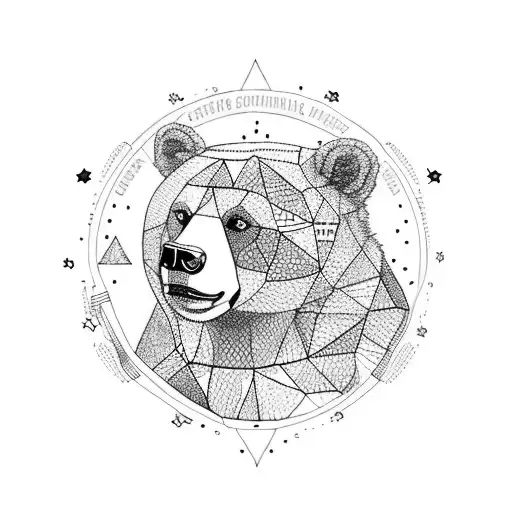 California State With A Bear