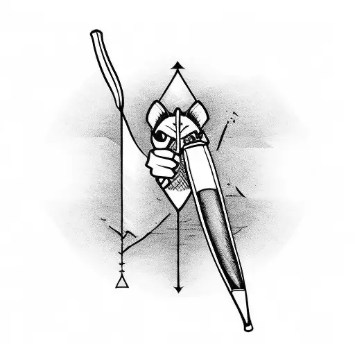 Cricket Bat By A River