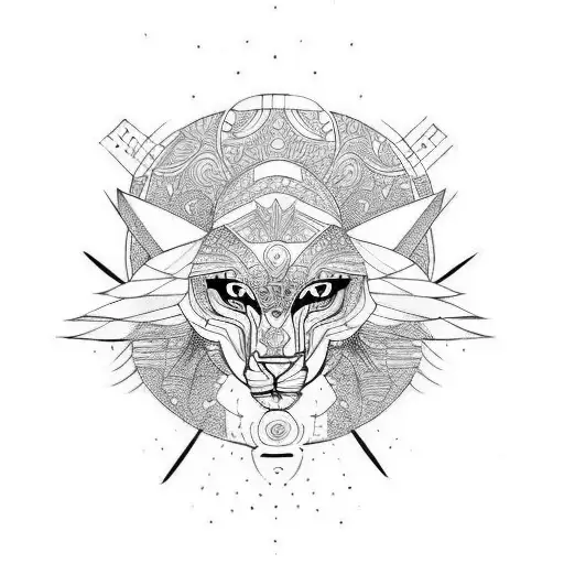 Beautiful Fierce Warrior Female