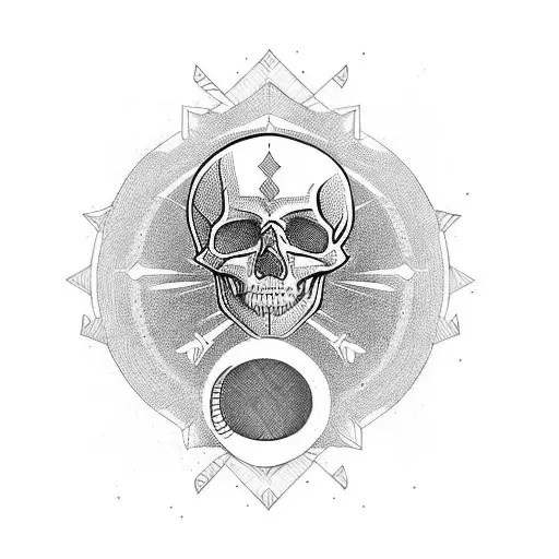 Skull Histogram Lines
